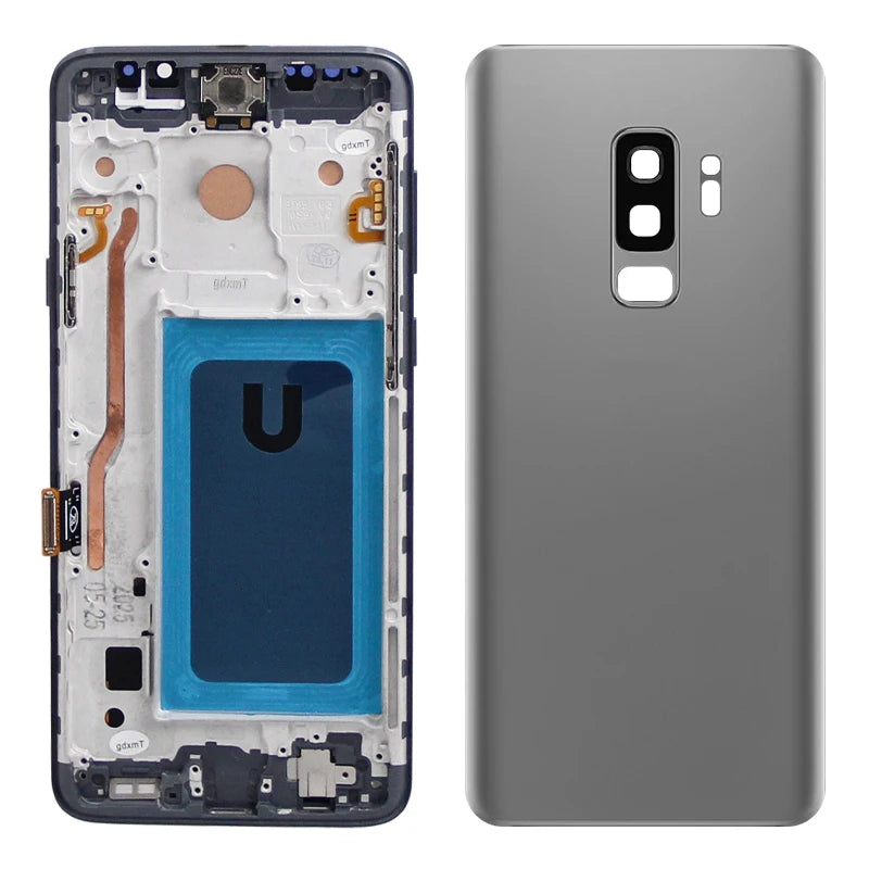 S9 Plus Display Screen Assembly for Samsung Galaxy S9+ G965F G965F/DS Lcd Display Digital Touch Screen with Frame Replacement Samsung phone repair parts