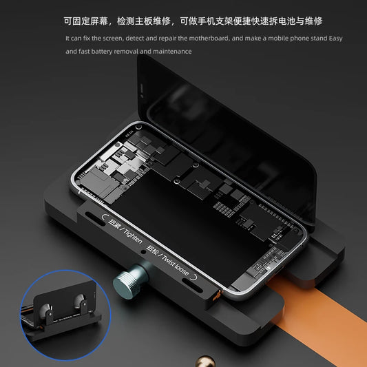 IFIXES IA3 Multi Functional Fixture Disassemble Battery/Remove Back Cover/Maintain Pressure Mold 85~122mm Extension Range Professional Repair Tools