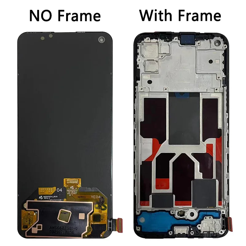 Super AMOLED for Oppo Realme GT Master Edition RMX3363, RMX3360 Pantalla LCD Display Touch Panel Screen Digitizer Assembly Oppo phone repair parts Realme phone repair parts