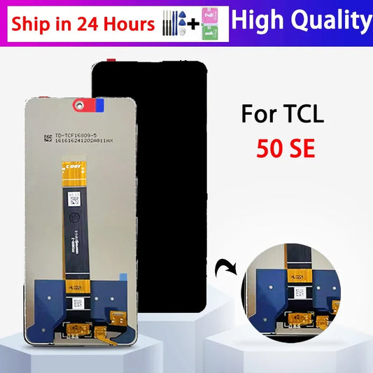 6.78'inch For TCL 50 SE 50SE LCD Display With Touch Screen Digitizer Full Assembly For TCL 50 SE 50SE LCD Repair Part TCL phone repair parts