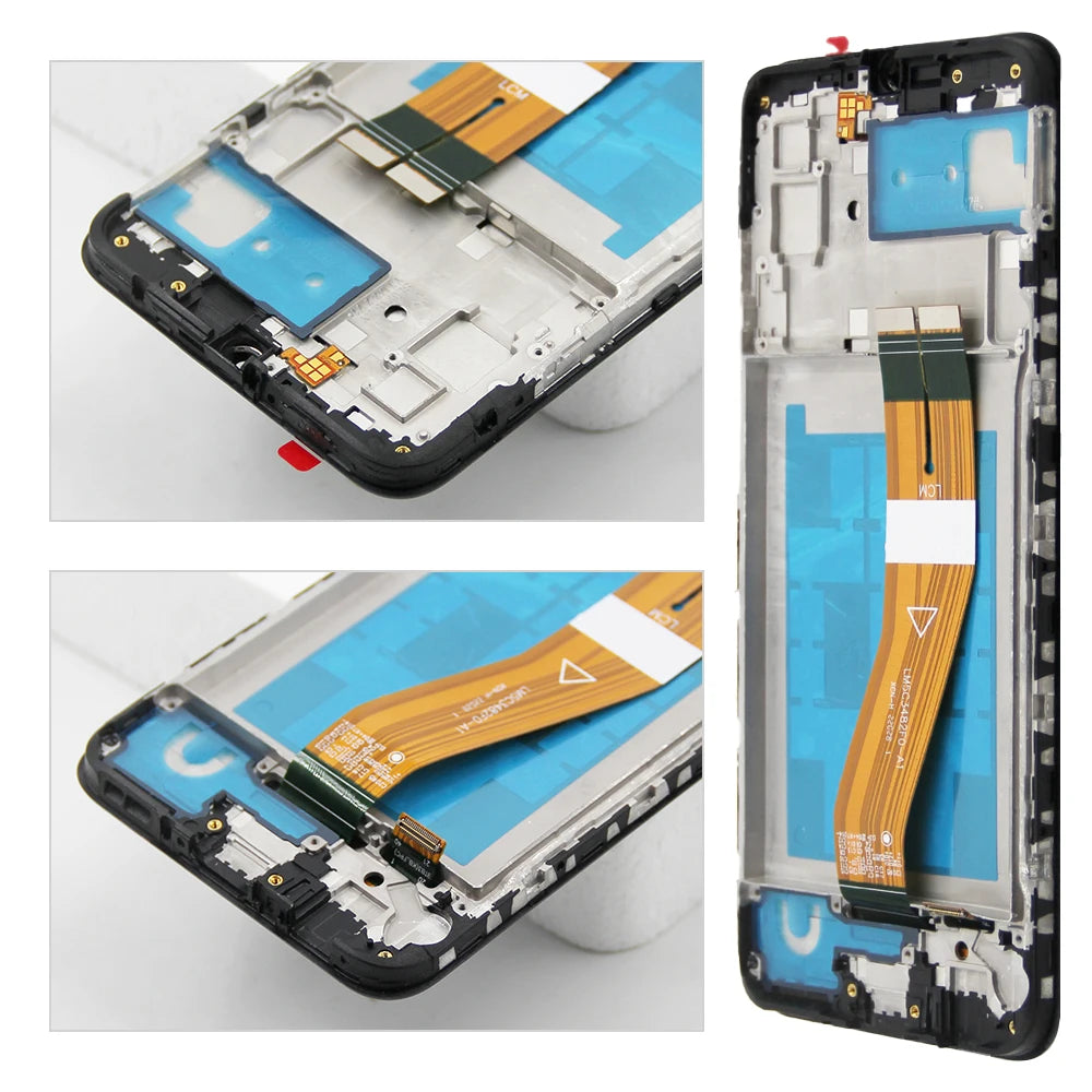 6.5'' A03 Screen With Frame Replacement, for Samsung Galaxy A03 A035 A035F A035F/DS Lcd Display Touch Screen Digitizer Assembly Samsung phone repair parts