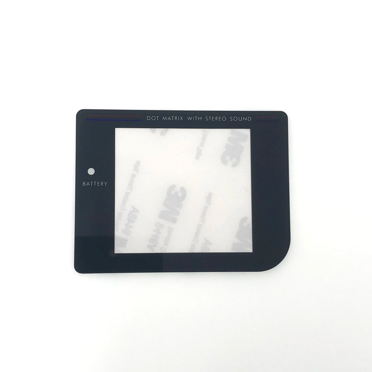 10PCS Glass Screen Lens For GB Glass Plastic With Adhensive DMG-01 Lens Cover For GameBoy Plastic Lens Game console repair parts