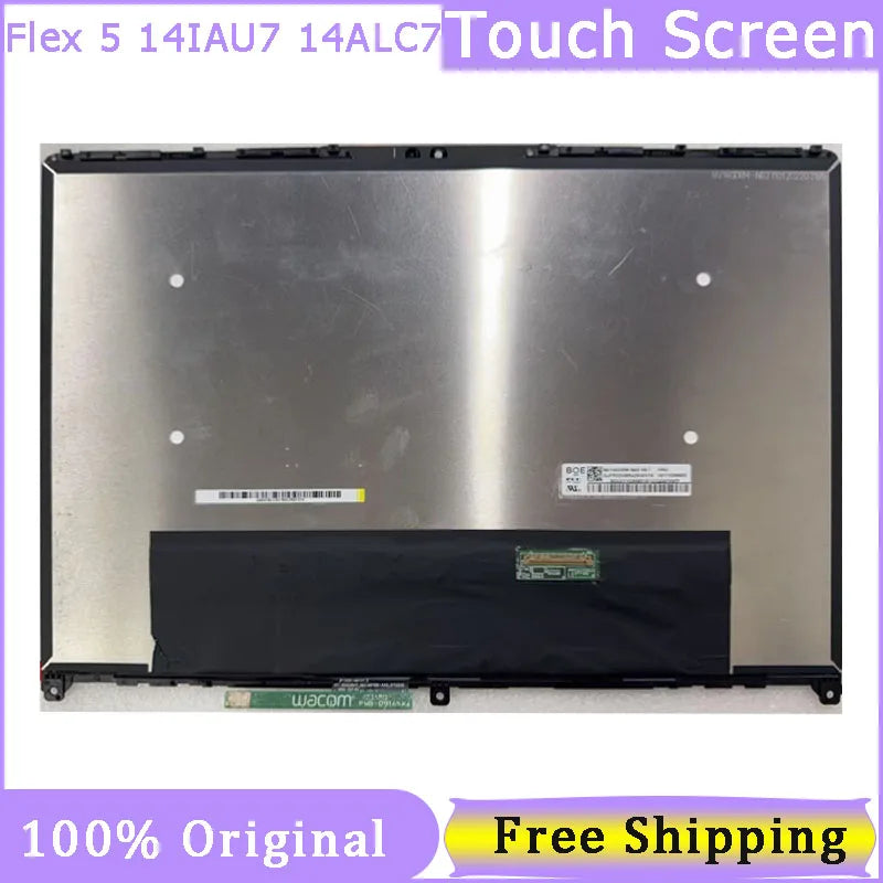 14 Inch Touch Screen For Lenovo IdeaPad Flex 5 14IAU7 14ALC7 14ABR8 14IRU8 82R7 82R9 82XX 82Y0 LCD Display Digitizer Assembly Lenovo laptop repair parts