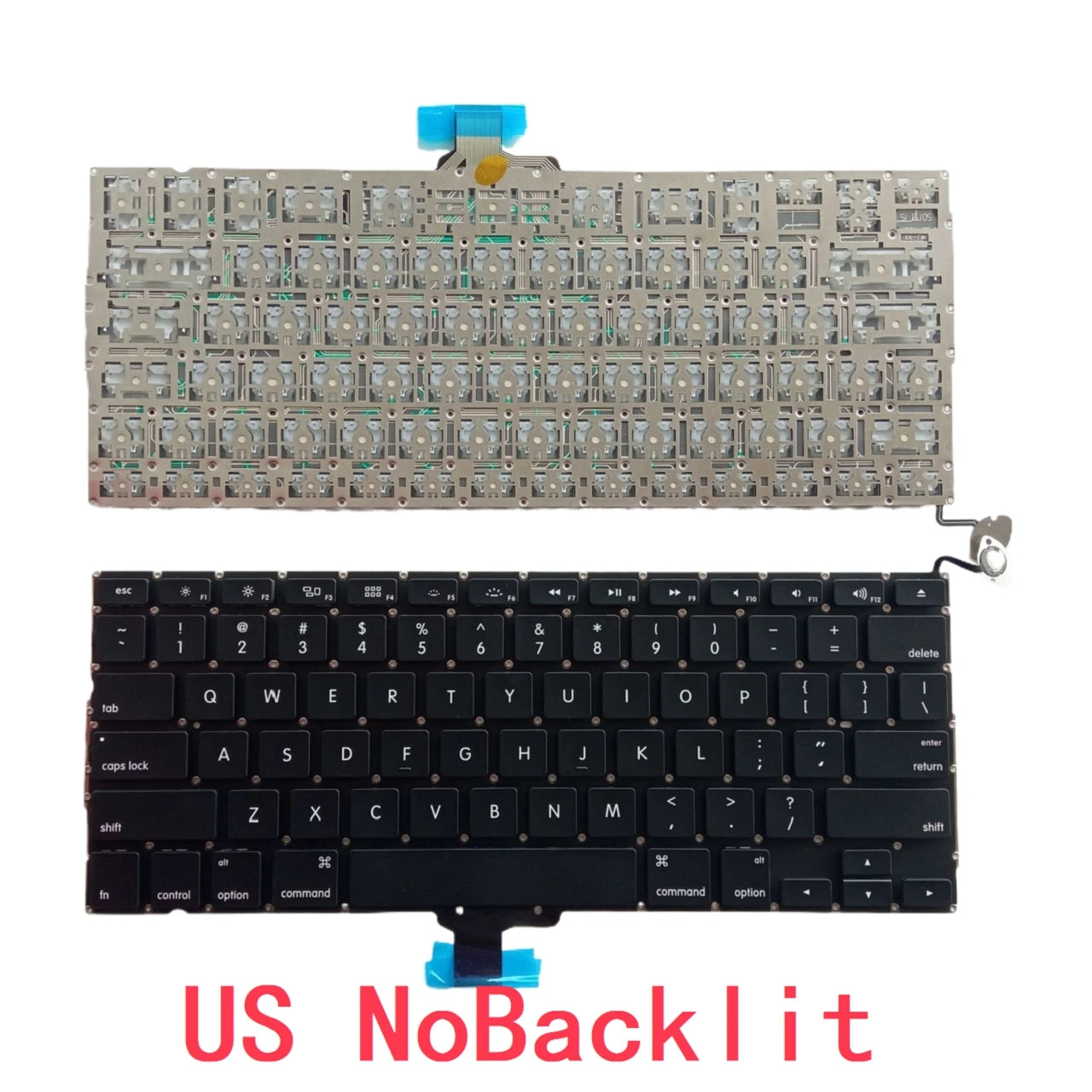 US Russian Spanish UK Arab Brazil Portuguese Backlit Keyboard For Apple MacBook Pro 13" A1278 2009 2010 2011 2012 MD101 MD102 MACBOOK laptop repair parts