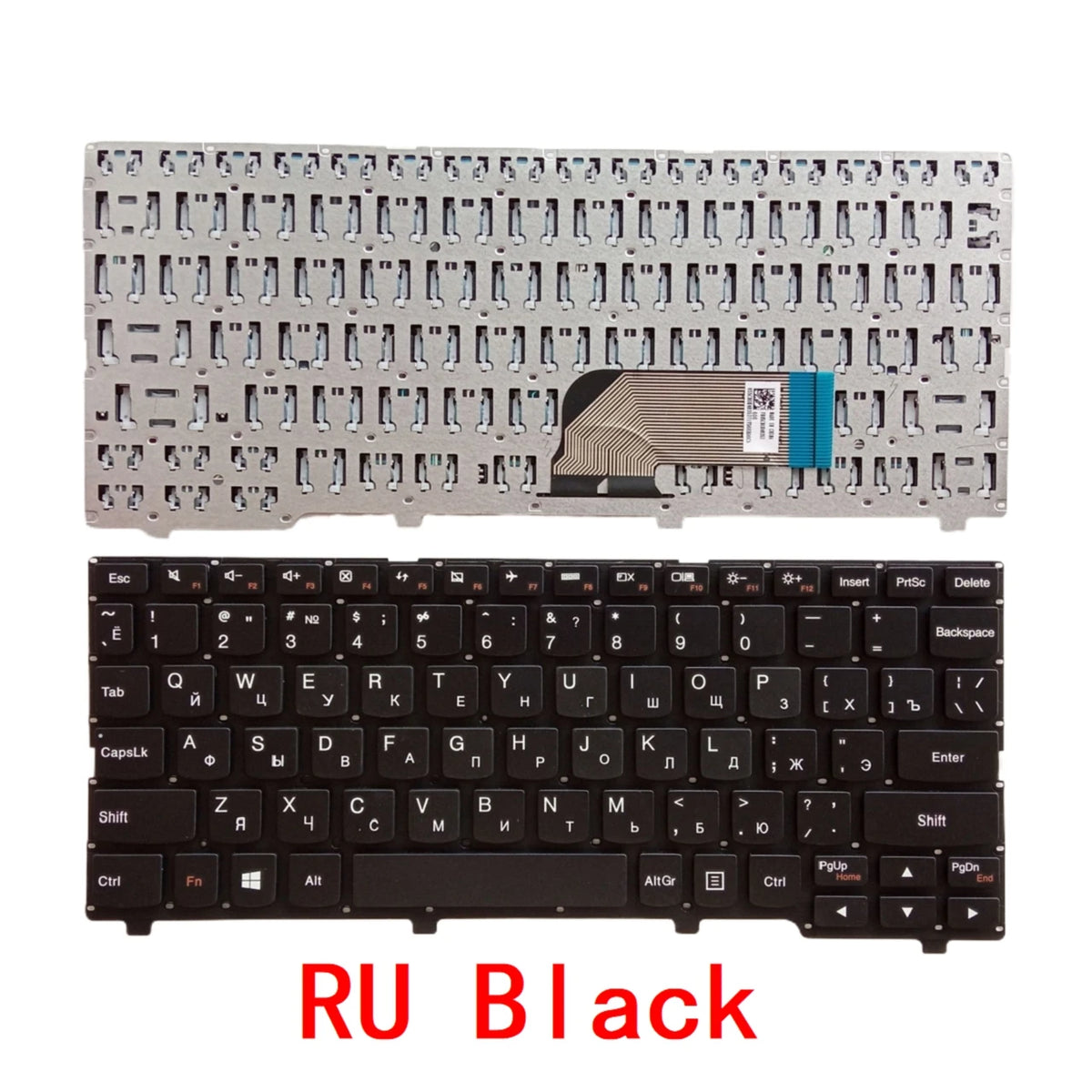 New US Russian Spanish Latin Portuguese Laptop Keyboard For Lenovo ideapad 100S 100S-11IBY 100S-11 Notebook PC Replacement Lenovo laptop repair parts