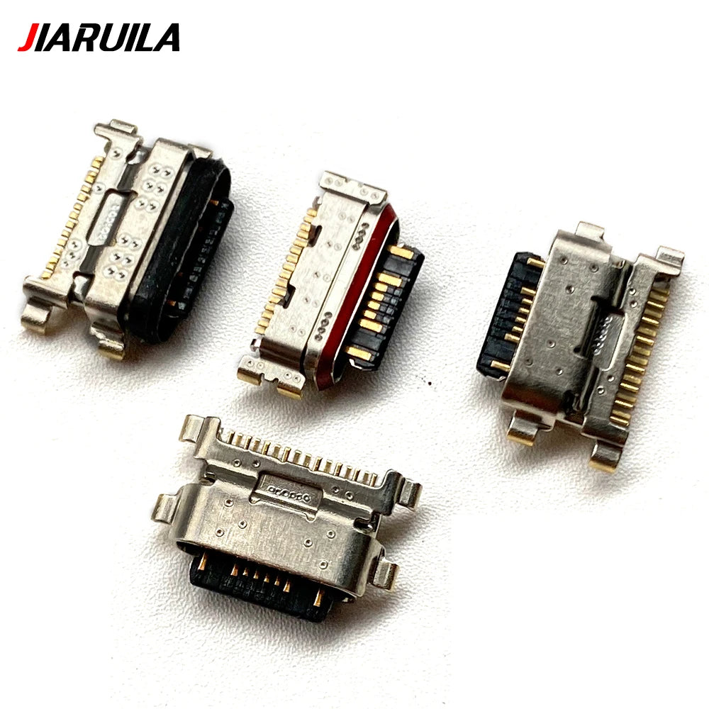 10Pcs, Micro USB Jack Charging Socket Charger Port Plug Dock Connector For Xiaomi Poco X3 X4 X5 M4 M5 F2 F4 F5 Pro GT 4G 5G  Xiaomi  Xiao mi phone repair parts