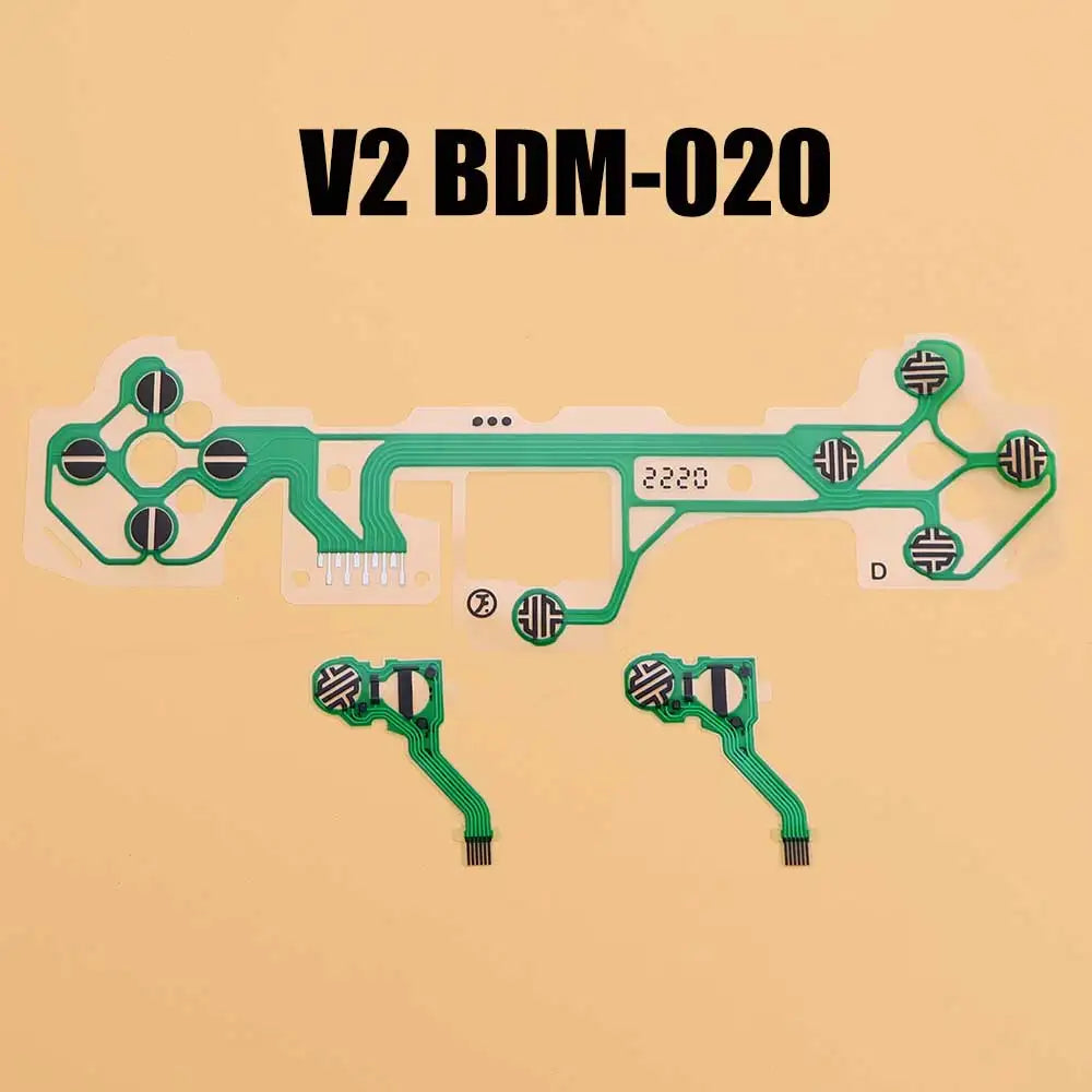 10-50PCS Original Conductive Film Button Flex Cable For PS5 Edge Gamepad BDM 010 020 030 040 050 Ribbon Circuit Board Repair Game console repair parts