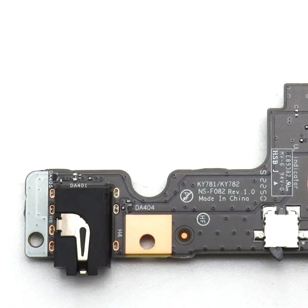 OEM For Lenovo Legion Y9000X R9000X 2023 Legion Pro 7 16IRX8H 82WQ Laptop I/O Earphone Audio USB Jack Board KY781/KY782 NS-F082Lenovo laptop repair parts