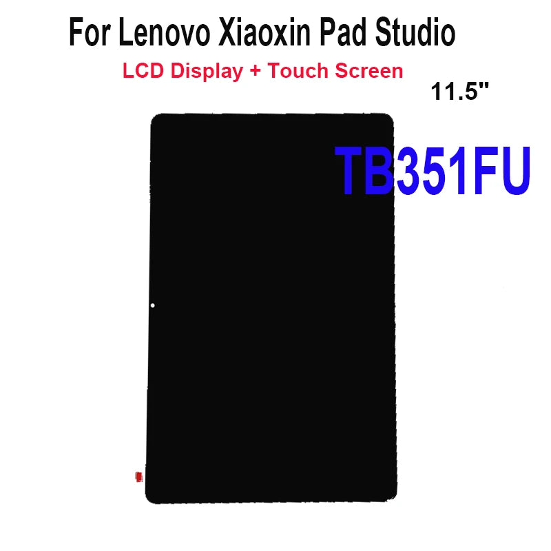 11.5" Tablet LCD For Lenovo Xiaoxin Pad Studio TB351FU LCD Display Touch Screen Full Assembly Replacement Lenovo tablet repair parts