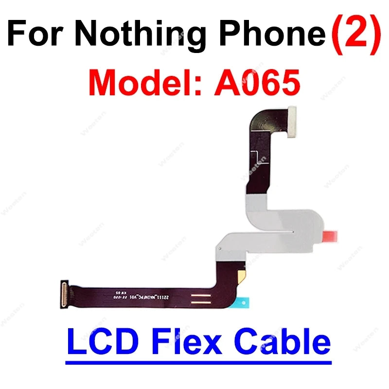USB Charger Port Flex Cable For Nothing Phone 1 2 2A Motherboard Flex Cable Mainboard LCD Screen Flex Cable Connector Parts  Other Brand phone repair parts