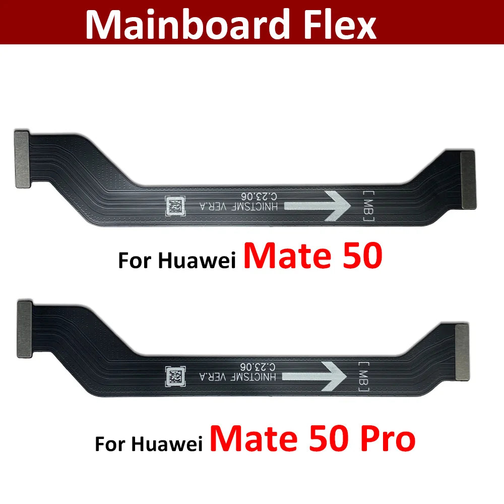 New For Huawei Mate 40 50 P50 P60 Pro Main Board Motherboard Connector Mainboard Flex Cable Huawei phone repair parts
