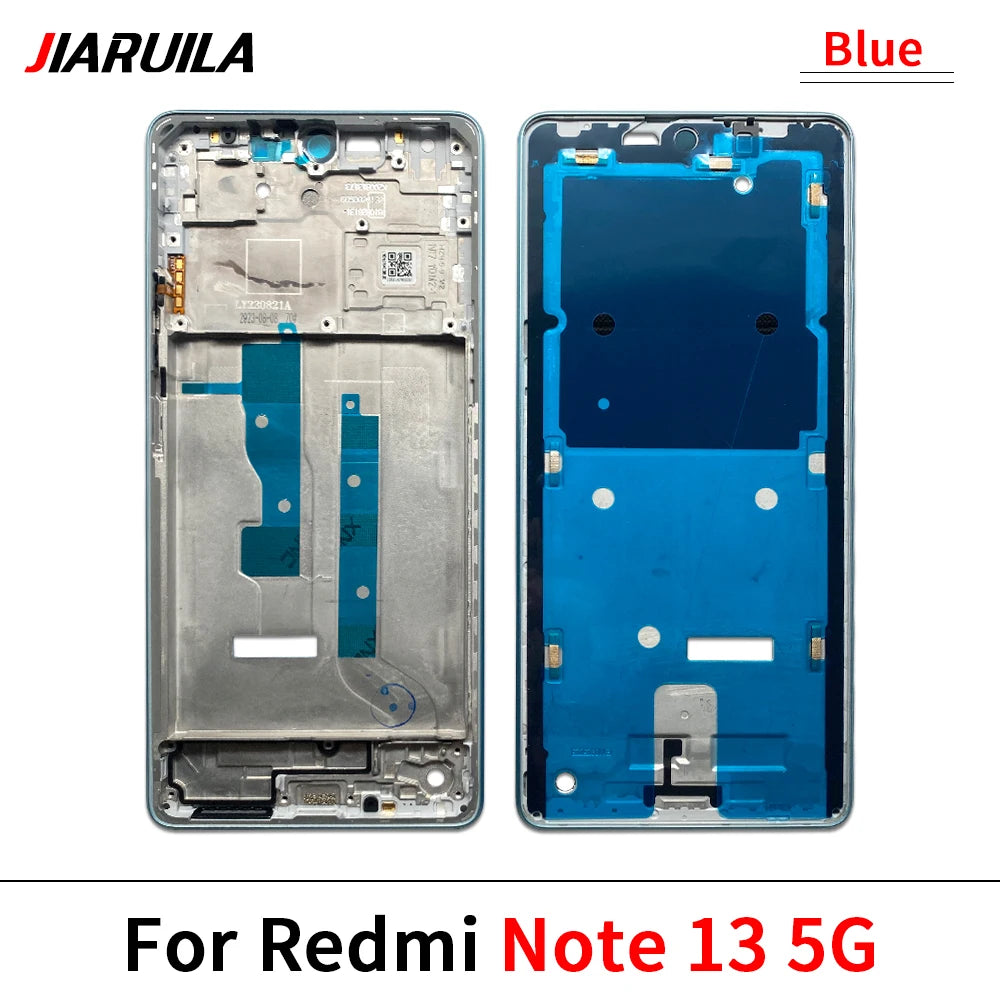 New For Xiaomi Redmi Note 13 Pro Plus 4G 5G Front Housing LCD Frame Screen Bezel Holder Xiaomi  Xiao mi phone repair parts