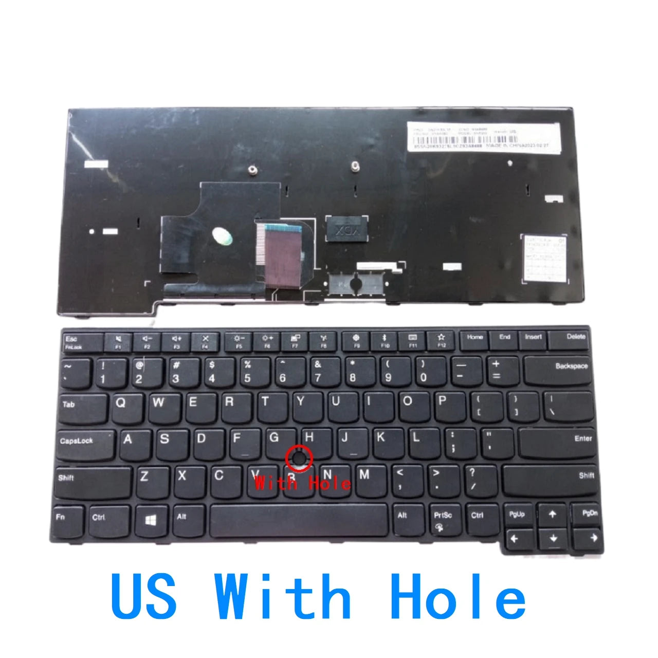 New US Spanish Arab Laptop Keyboard For Lenovo Thinkpad E470 E470C E475 Notebook PC Replacement 01AX080 Lenovo laptop repair parts