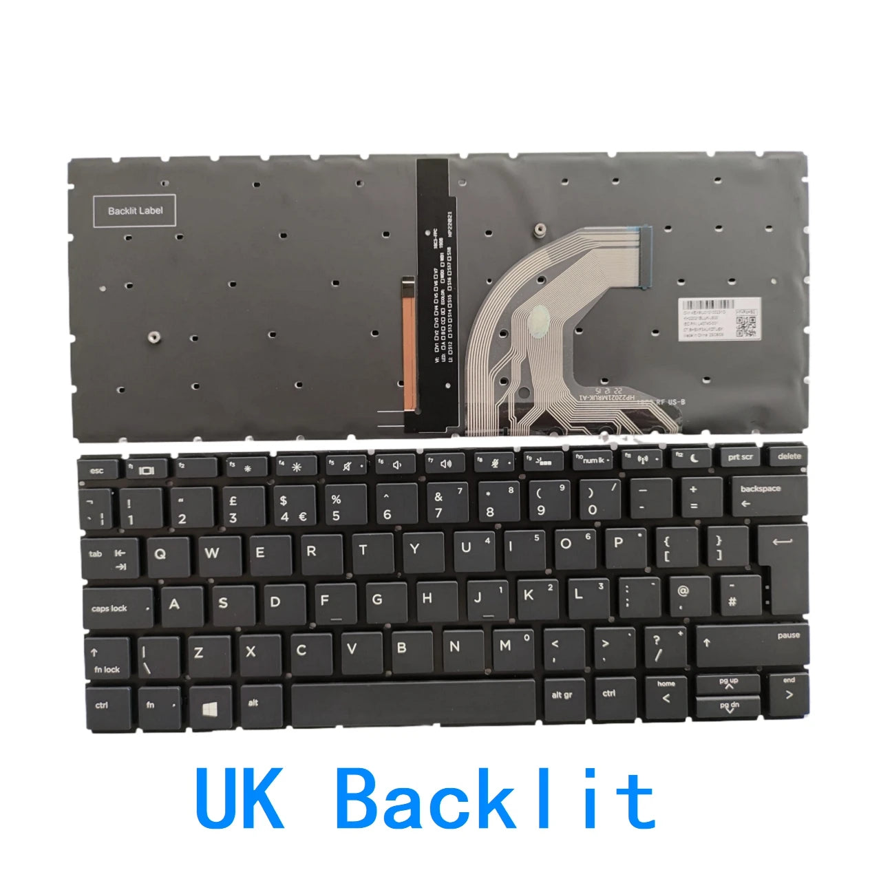 New US Russian Spanish UK language  Backlit Keyboard For HP ProBook 430 G6 435 G6 430 G7 435 G7 Notebook PC Replacement Keyboard HP laptop repair parts