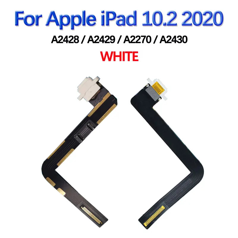 Charging Port For Apple iPad 2/3/4/9.7 5th/6th 10.2 7th/ 8th Gen USB Charging Dock Socket Plug Connector Charge Board Flex Cable  iPad repair parts
