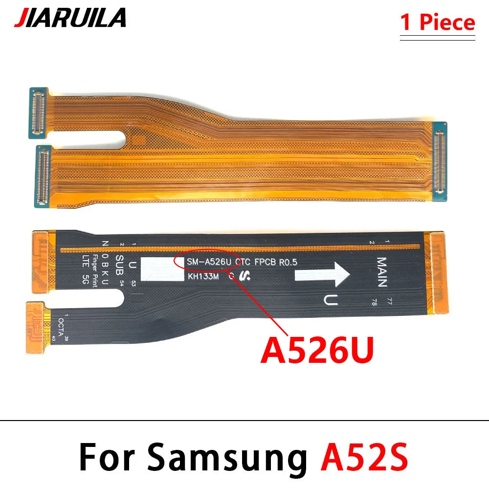 New Main Flex Cable For Samsung A52 A52s A526B A526U 4G 5G Connect Mainboard Motherboard Ribbon Replacement Parts Samsung phone repair parts