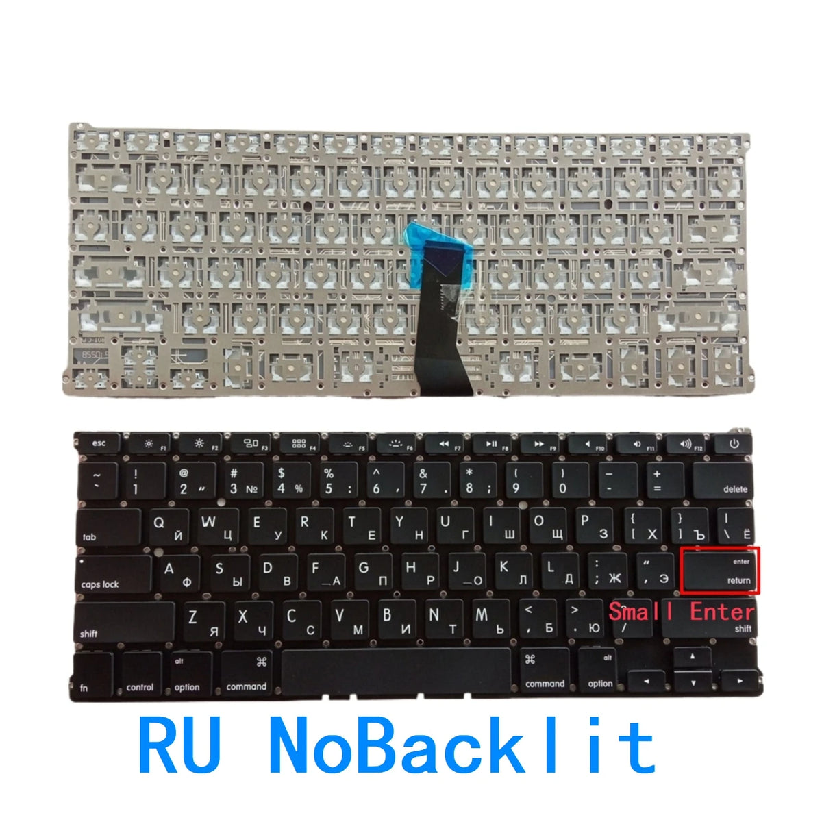 New US Russian Spanish UK Language  Backlit Keyboard For Apple Macbook Air 13.3" A1369 A1466 2011 2012 2013 2014 2015 2017 Year MACBOOK laptop repair parts