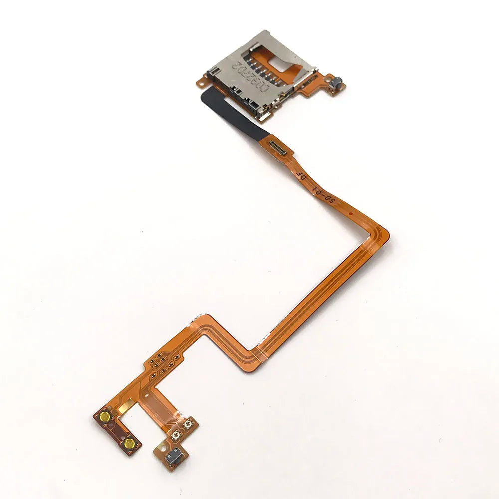 1-5PCS Replacement SD Card Slot Socket L R Volume Button Flex Cable Ribbon Cable For NDSi For Nintendo DSi Repair Cable Game console repair parts