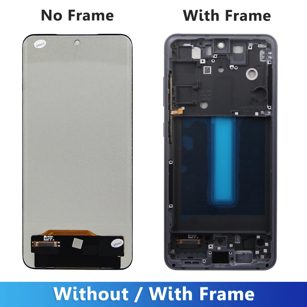 TFT S21 FE For Samsung Galaxy S21 FE LCD Display G990B G990U Display Touch Screen Digitizer Assembly Replacement Tested Samsung phone repair parts