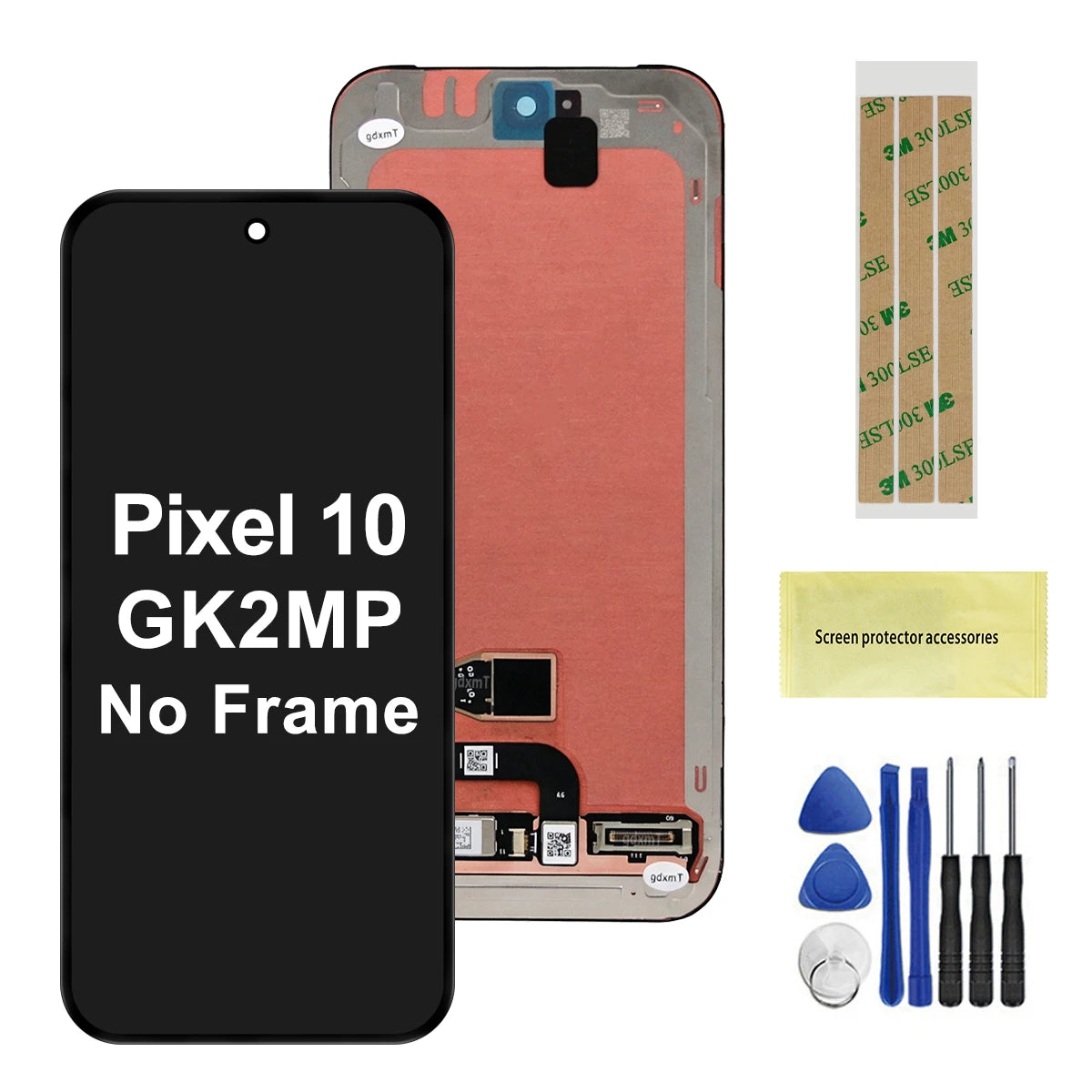 Super Amoled Display For Google Pixel 10 GK2MP GLBW0 GL066 LCD Touch Screen Digitizer Assembly 100% Tested Replacement Parts Google phone repair parts