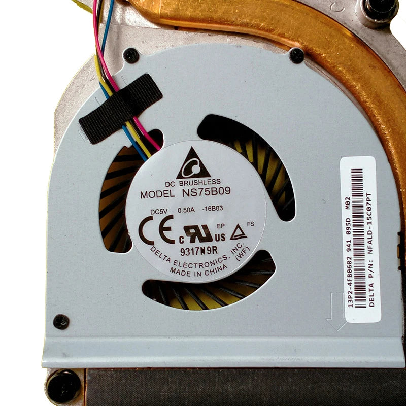 NEW ORIGINAL Laptop CPU With Heatsink Cooling Cooler Fan For LENOVO IdeaCentre Q100 Q110 Q120 Q150 Lenovo laptop repair parts