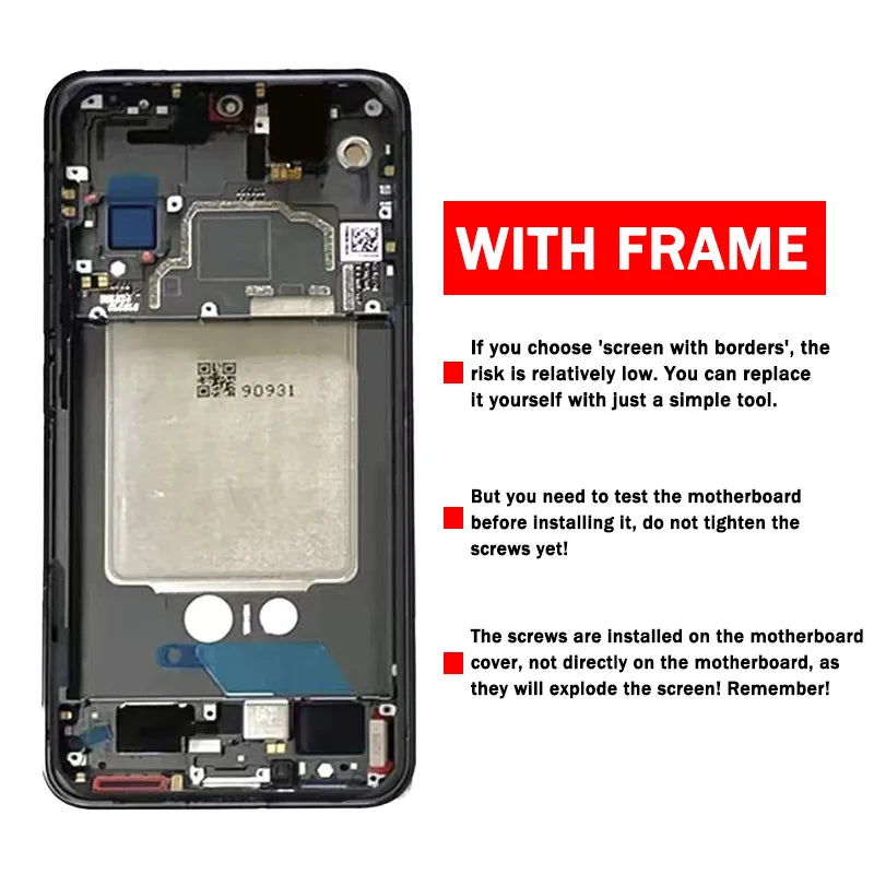 Super AMOLED For Mi 13 Display Screen Replacement for Xiaomi 13 2211133C 2211133G Lcd Display Digital Touch Screen Assembly Xiaomi phone repair parts