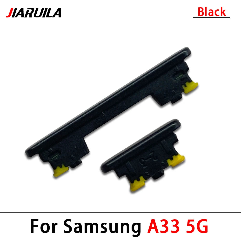 New Power Button + Volume Side Button Key For Samsung A33 A34 A53 A73 5G Samsung phone repair parts
