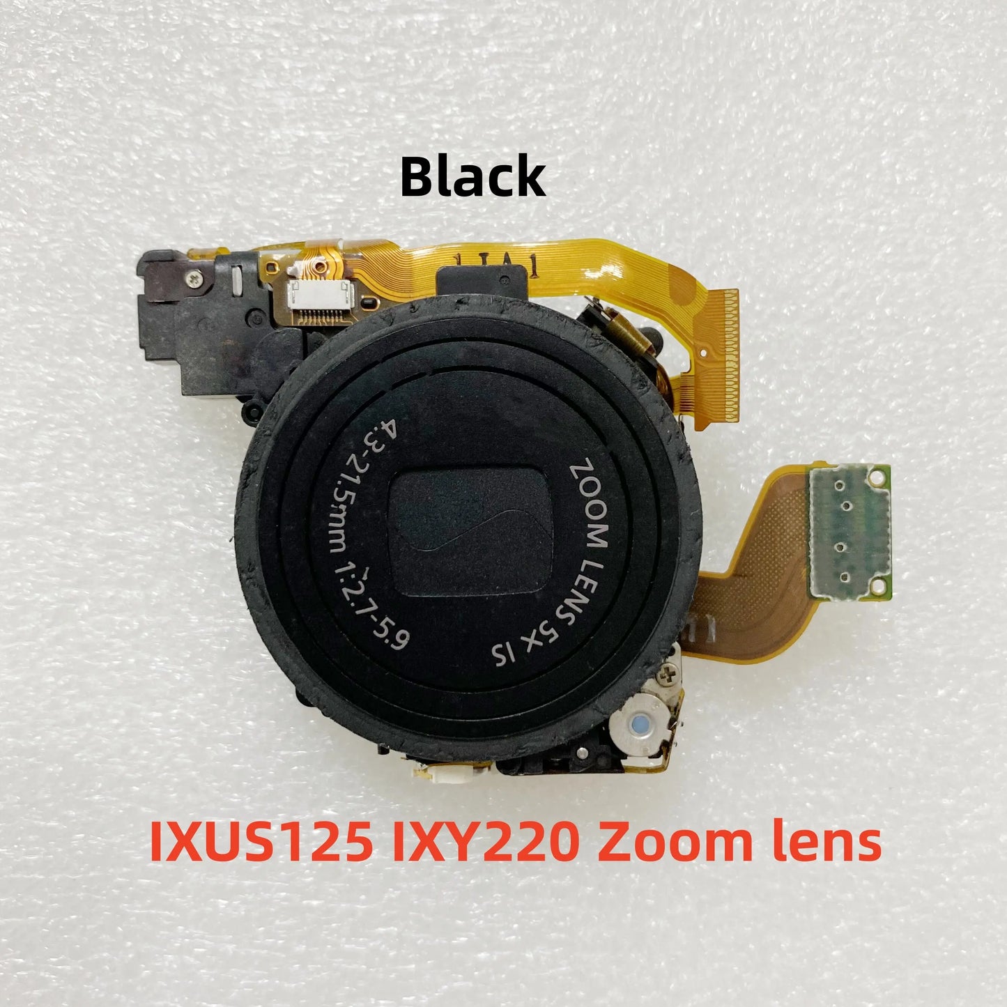 Original For Canon IXUS125 HS IXY220 Black Red Camera Zoom Lens Set With CCD Origianl Camera Repair Camera Digital Camera repair parts