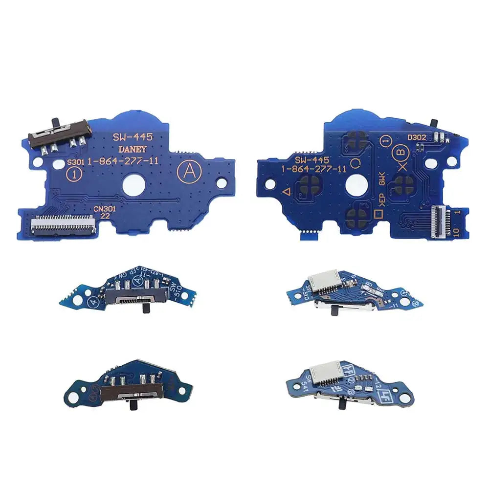 1Piece PCB Power On Off Switch Board Replacement Parts For PSP1000 PSP2000 PSP3000 Built-in Sliding Switch Start Keys Accessorie Game console repair parts
