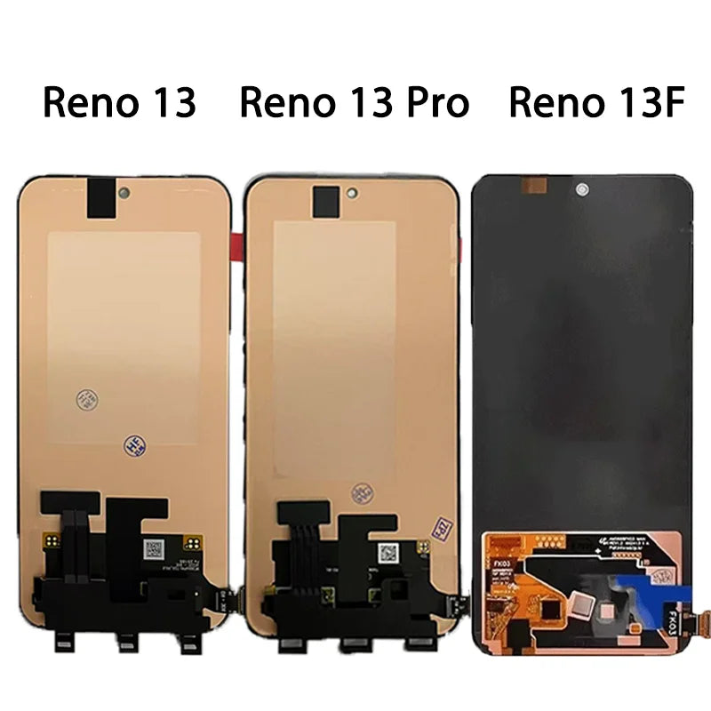 Reno 13 Pro CPH2697 Display Screen For Oppo Reno13 CPH2689 LCD Display+Touch Screen Digitizer Reno13 F CPH2701 Display Oppo phone repair parts Realme phone repair parts
