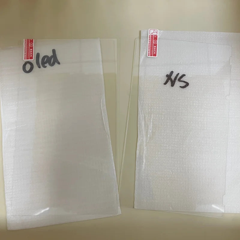 30pcs/lot No Package for Nintend Switch OLED NS OLED Console Lcd Screen Protector Tempered Glass Protect Film Game console repair parts