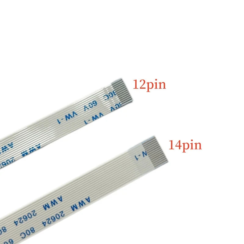 200PCS/Lot 12PIN 14 PIN FLEX Cable for Playing Station 4 for PS4 Controller Charging Board Replacement  Game console repair parts