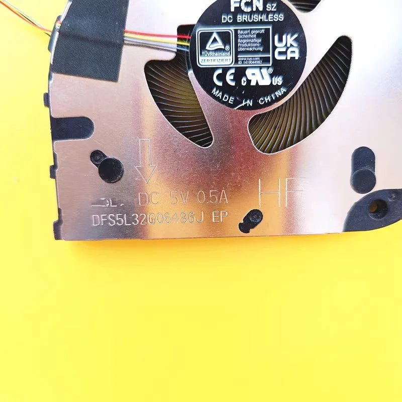 NEW ORIGINAL Laptop CPU GPU Cooling Fan FOR ASUS Vivobook S 14X OLED S5402 12th 5V ASUS laptop repair parts