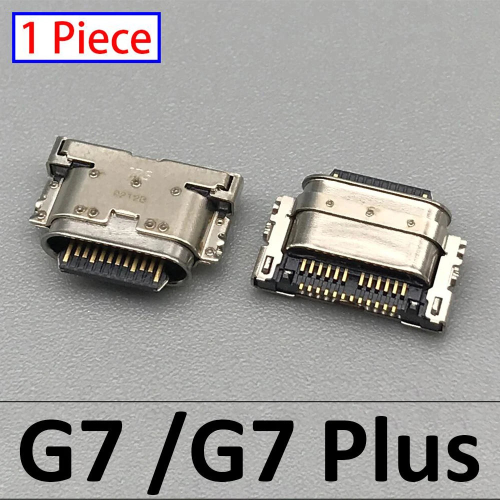 10Pcs USB Charging Port Connector Charge Jack Socket Plug Dock For Motorola Moto G9 G5 G5S G6 G7 Plus G8 Power Play Plus Lite Motorola phone repair parts