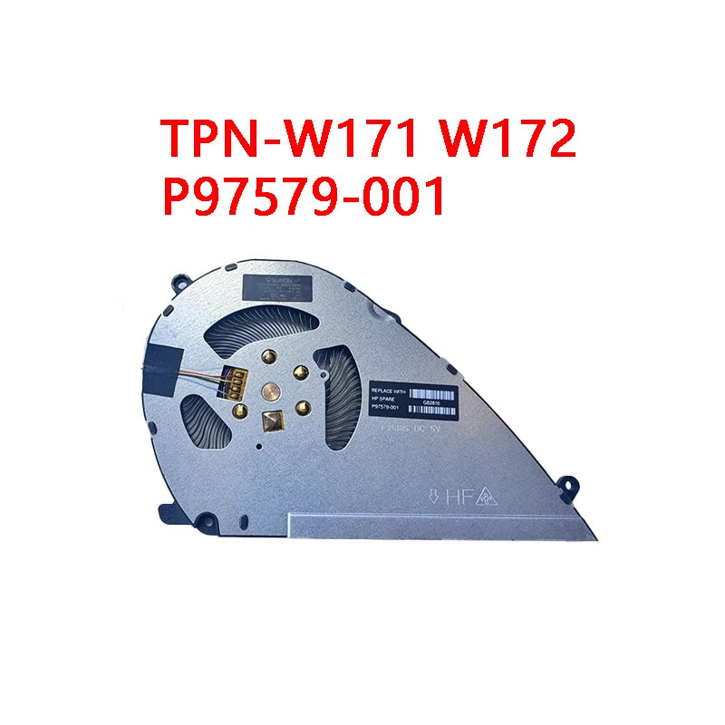 New Original LAPTOP CPU Cooling Fan FOR HP TPN-W173 TPN-W174 TPN-W171 W172 P97579-001 P92683-001 HP laptop repair parts