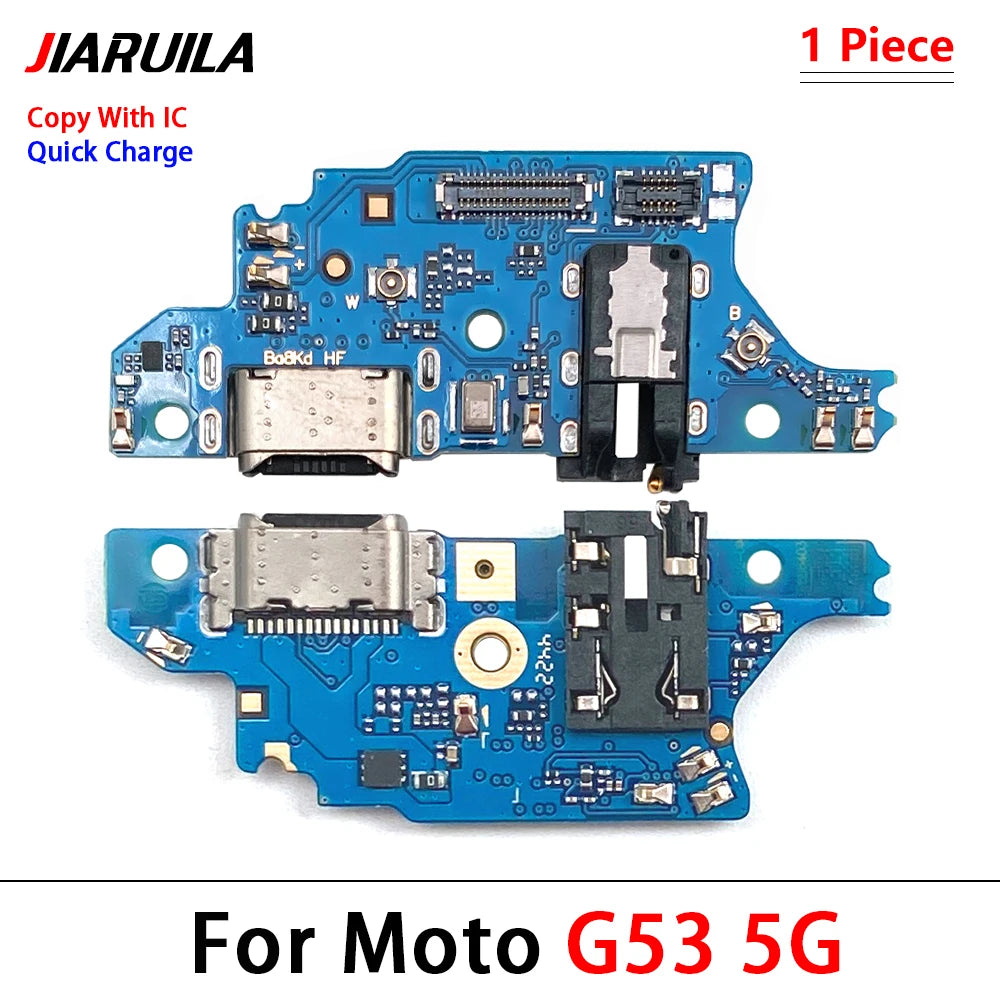 For Motorola Moto E13 E22 E20 E30 E32 G13 G22 G23 G32 G52 G53 G82 G72 USB Charging Port Dock Charger Connector Board Flex Cable Motorola phone repair parts