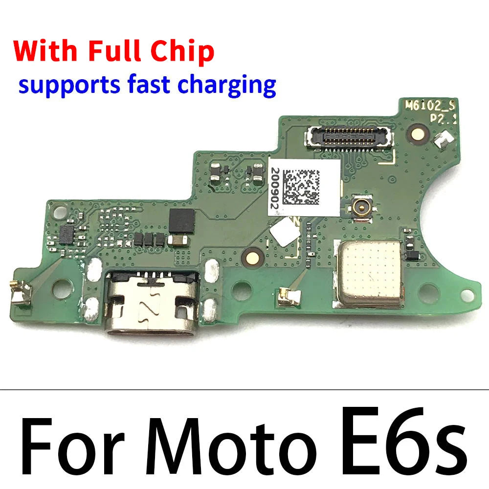 OEM For Motorola Moto E6s USB Charging Port Board Flex Cable Connector Microphone Module Motorola phone repair parts