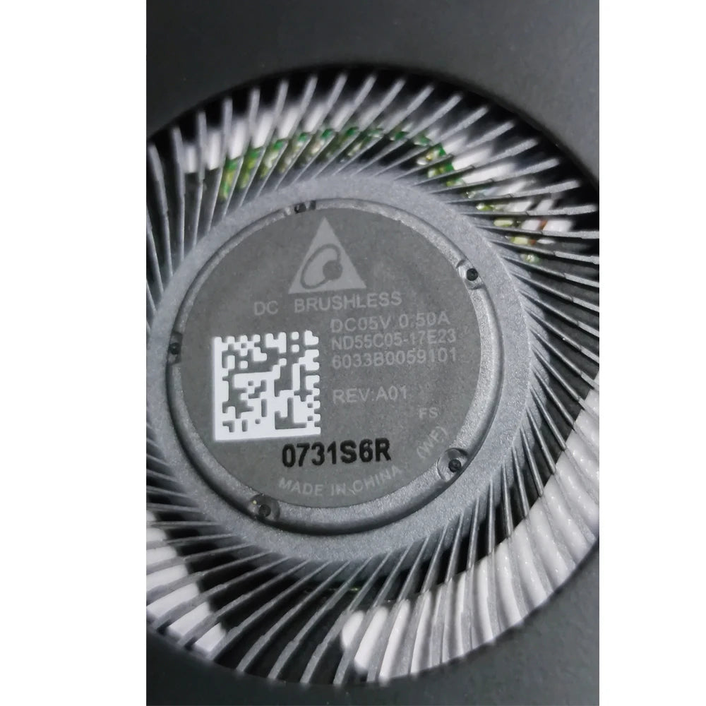 CPU GPU Cooling Fan For Xiaomi Mi Notebook Pro 15.6" MX150 MX250 MX350 181501-AD Computer Cooler Radiators ND55C05 ND75C07-19E14  Xiaomi laptop repair parts