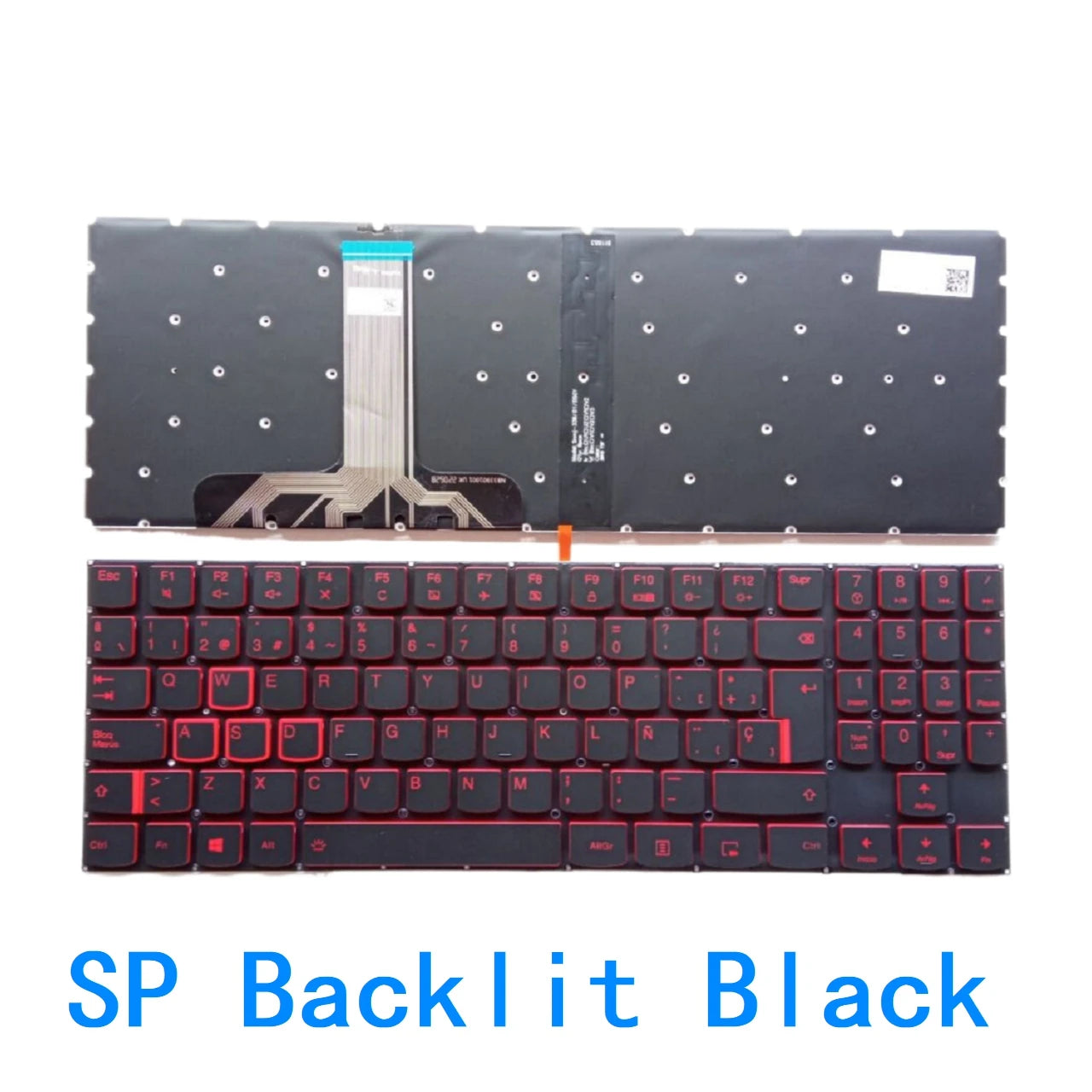 New US Russian Spanish language  Backlit Keyboard For Lenovo Legion Y520 Y520-15IKB Y720 R720 R720-15IKB Y720-15IKB 15 15IKB Lenovo laptop repair parts