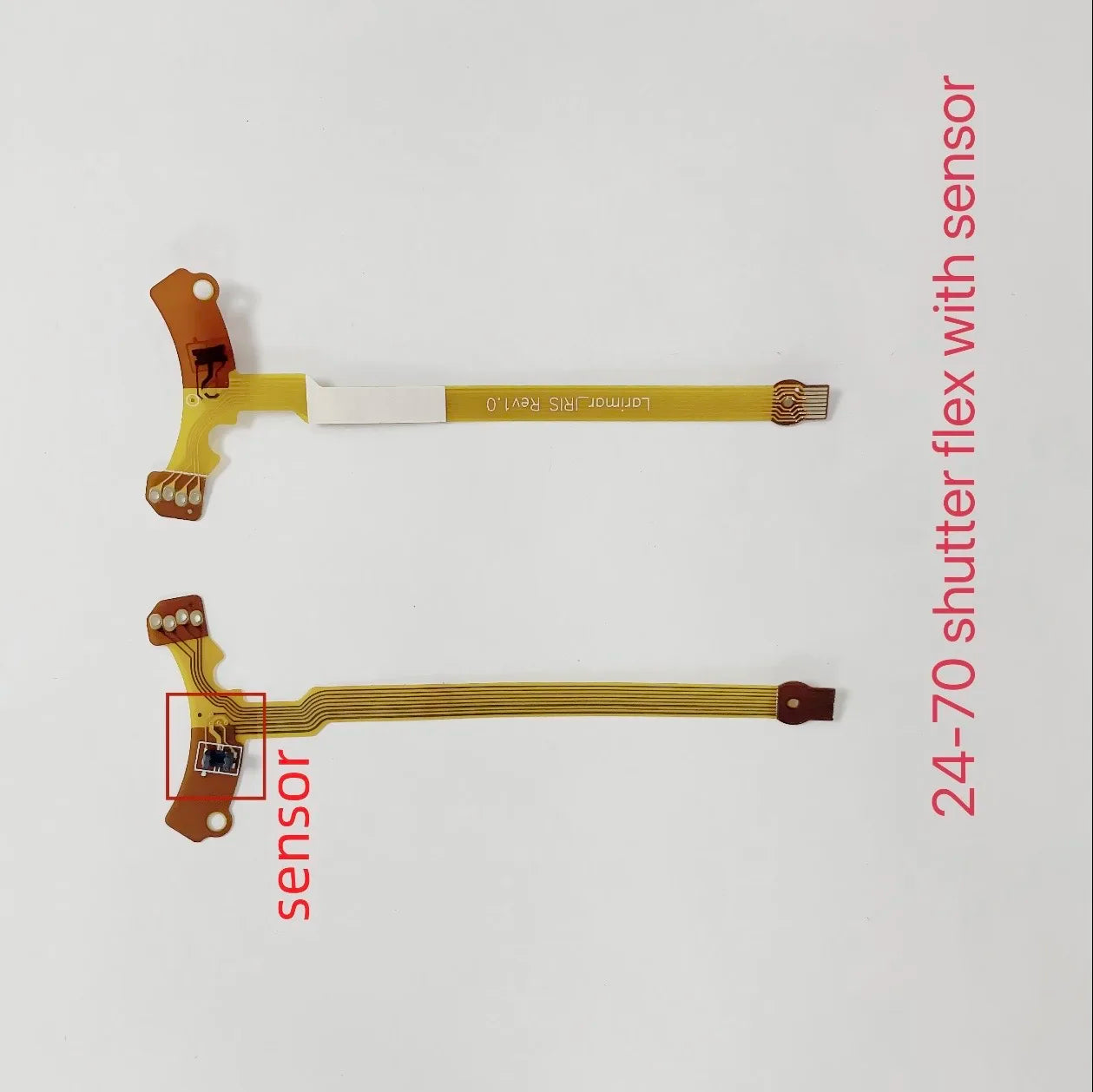 1 PCS NEW for Sanyo FE 24-70 2.8 Lens Aperture Cable Focus Flex Line with Components Camera Parts Digital Camera repair parts