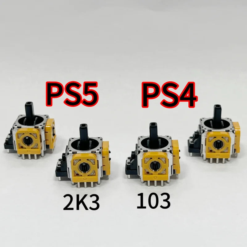50pcs/lot Original Replacement 3D Stick for Ps4 or for ps5 Console GamePad Controller 3d Analog Rocker Joystick Axis Button Game console repair parts