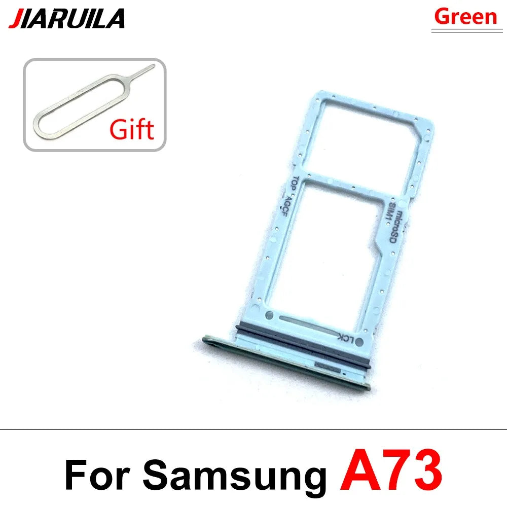 New For Samsung A23 A33 A53 A73 5G SIM Card Tray Slot Holder Replacement Parts Samsung phone repair parts