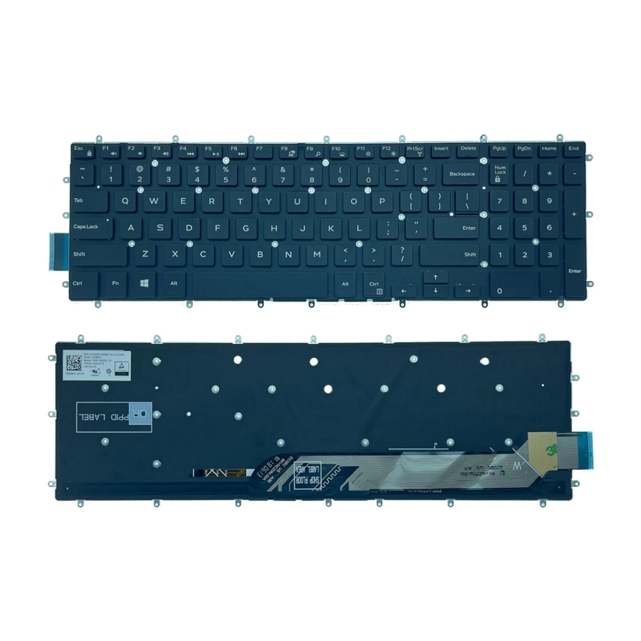 US RU SP AR BR Backlit Keyboard For Dell Inspiron 15-7000 5567 5570 7566 7567 7568 7577 P72F 5665 5568 3582 G3 3579 3779 G5 5587Dell laptop repair parts