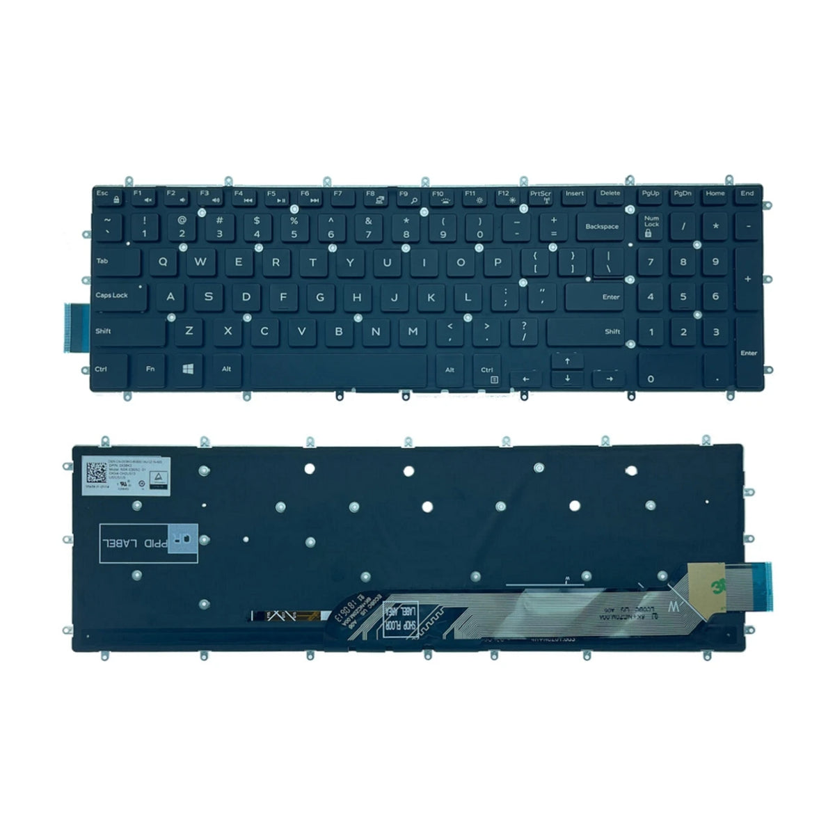 US RU SP AR BR Backlit Keyboard For Dell Inspiron 15-7000 5567 5570 7566 7567 7568 7577 P72F 5665 5568 3582 G3 3579 3779 G5 5587Dell laptop repair parts