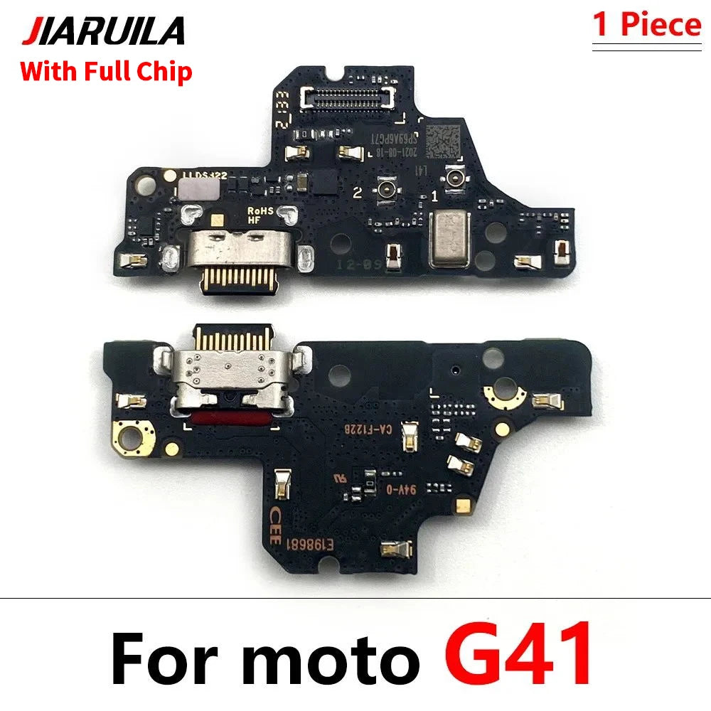 New For Moto G10 G20 G30 G50 G31 G41 G71 G60s G51 G22 G72 5G USB Charge Port Jack Dock Connector Charging Board Flex Cable Motorola phone repair parts