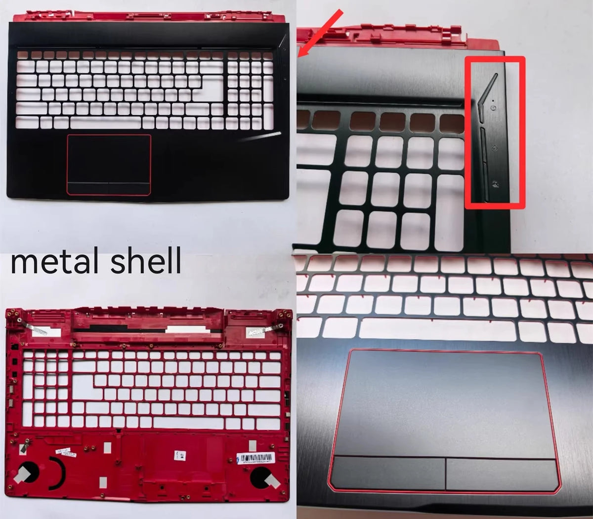 Cover case for MSI we63 GE63 GP63MS-16P1 16P2 16P5 16P7 Lcd back housing bezel frame upper palmrest topcase bottom hinge shell MSI laptop repair parts
