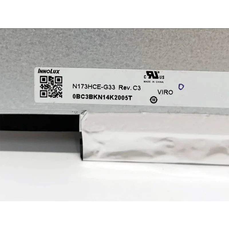 17.3" Laptop LCD Screen N173HCE-G33 LP173WFG-SPB1 NV173FHM-N44 LP173WFG-SPB2 B173HAN04.4 04.0 144Hz 1920*1080 FHD IPS 72% 40 Pin