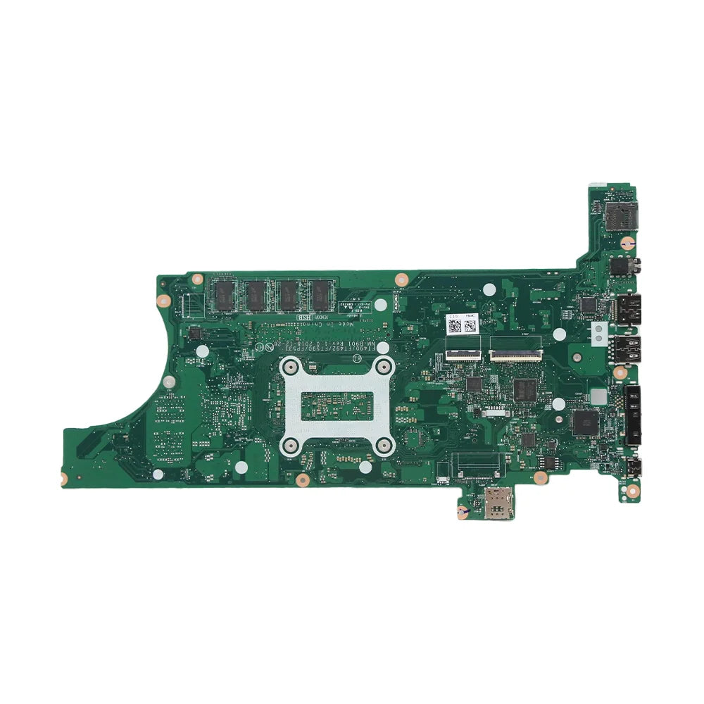 Laptop Motherboard for Lenovo ThinkPad T490 NM-B901 Motherboard With CPU I5-8265U I7-8565U RAM 8G/16G  01YT405  02HK939 Lenovo laptop repair parts