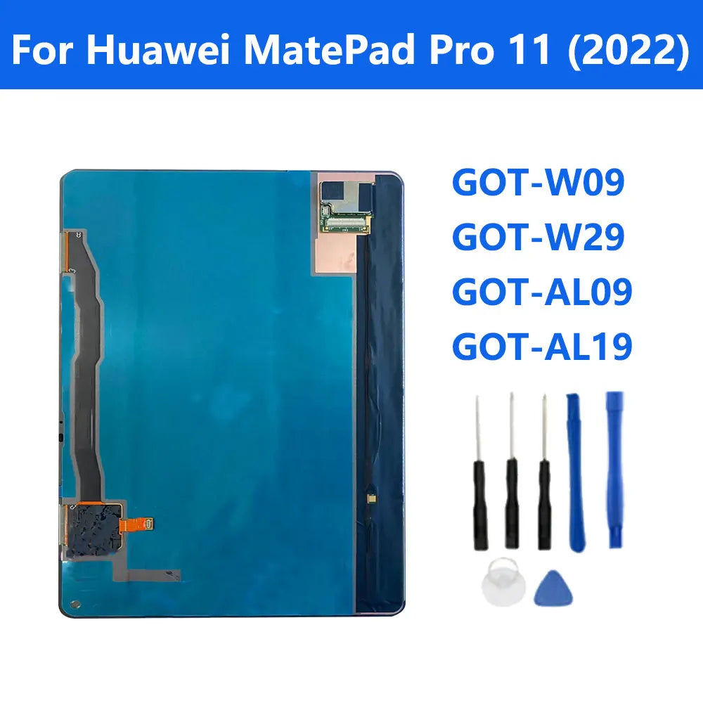 LCD OEM For HUAWEI MatePad Pro 11 2022 GOT-WO9 / W29 / AL09 Touch Screen Digitizer Glass Panel Display Assembly Replacement Tablet repair parts