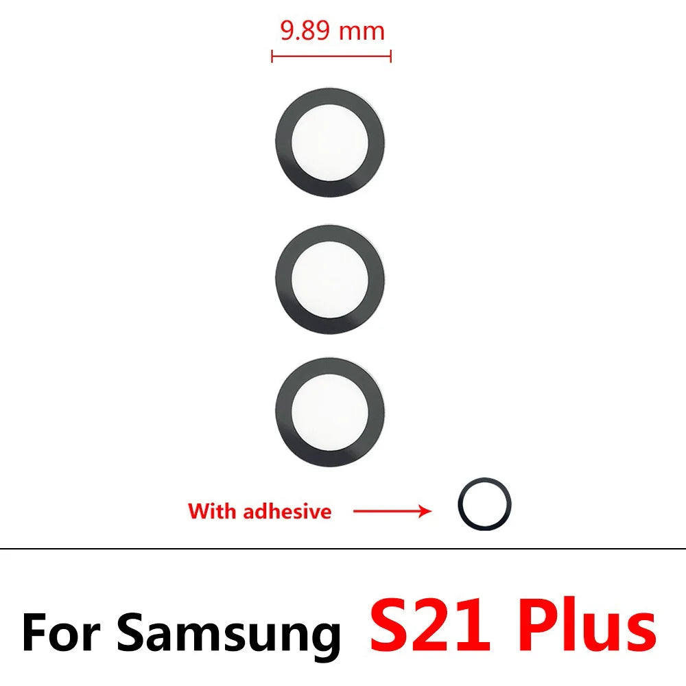 New Camera Glass Lens Back Rear Camera Glass Lens For Samsung S20 S21 S22 S23 S24 Plus Ultra FE 5G With Adhesive Sticker Samsung phone repair parts